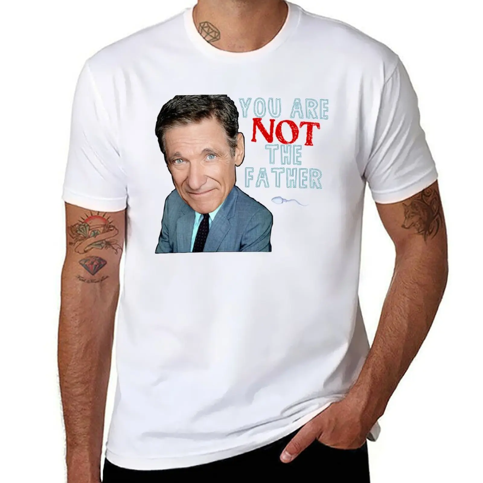 

Maury Povich T-Shirt t shirts for man cotton soft funny t shirts cotton T-Shirt