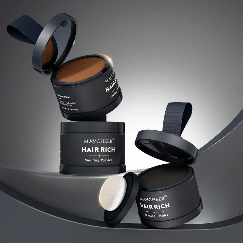 12 cores pó de cabelo raiz preta natural instantâneo à prova d'água sombra corretivo cobertura reparação de tinta enchimento no cabelo