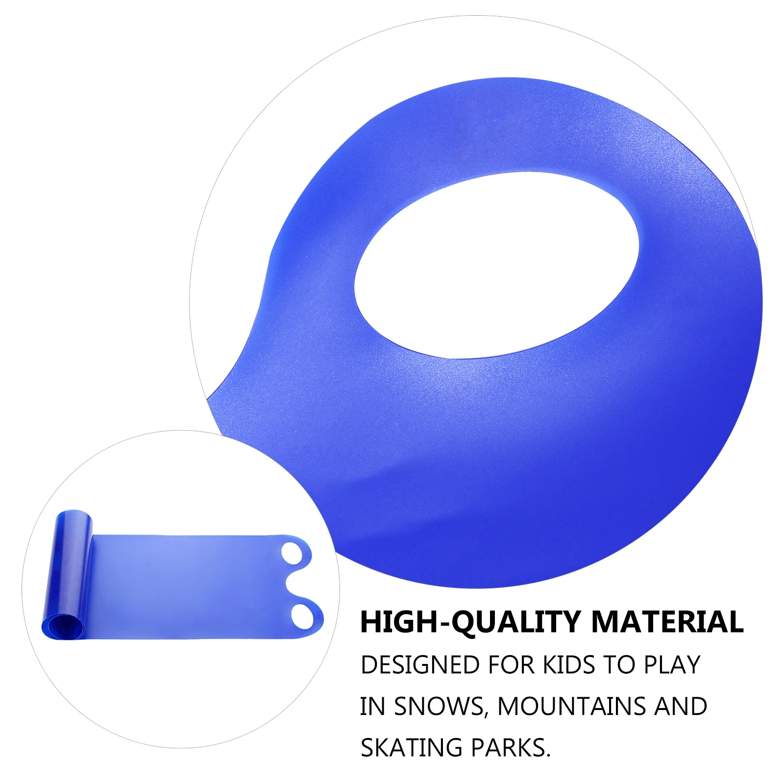 

Children Skiing Board High-Quality Plastic Outdoor Skating For Snow Park Creative Training Equipment Camping Hiking