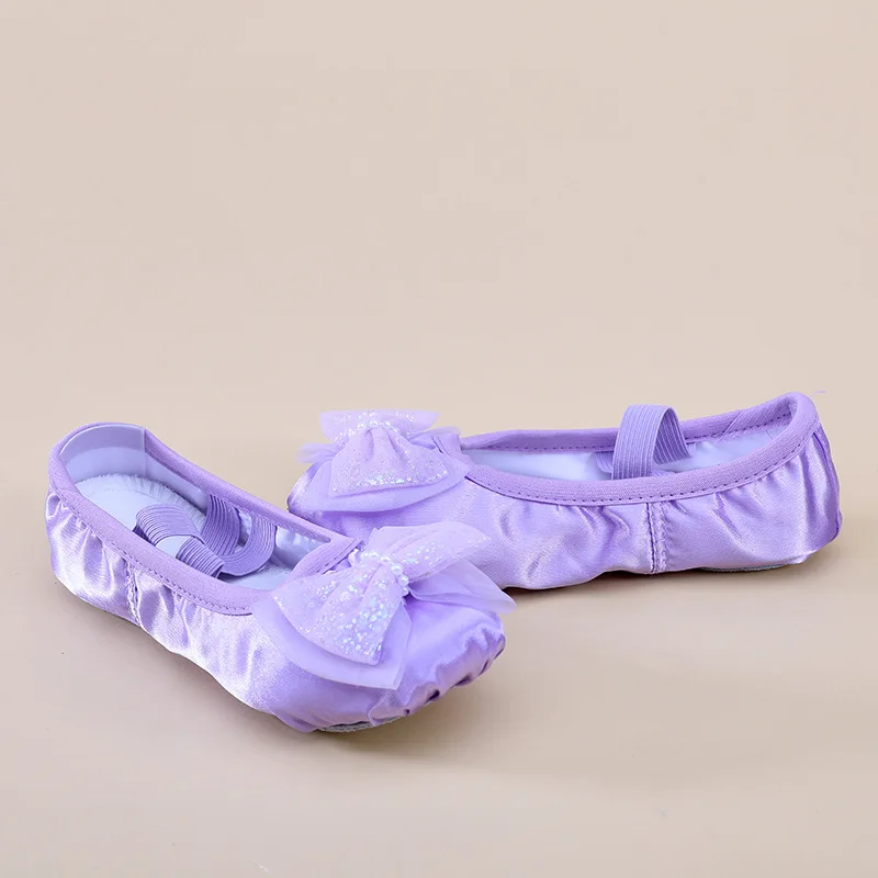 Meisje Kinderen Ballet Boog Dames Dansschoenen Stijldansen Dames Prinses Vrouw Ballerina Schoenen