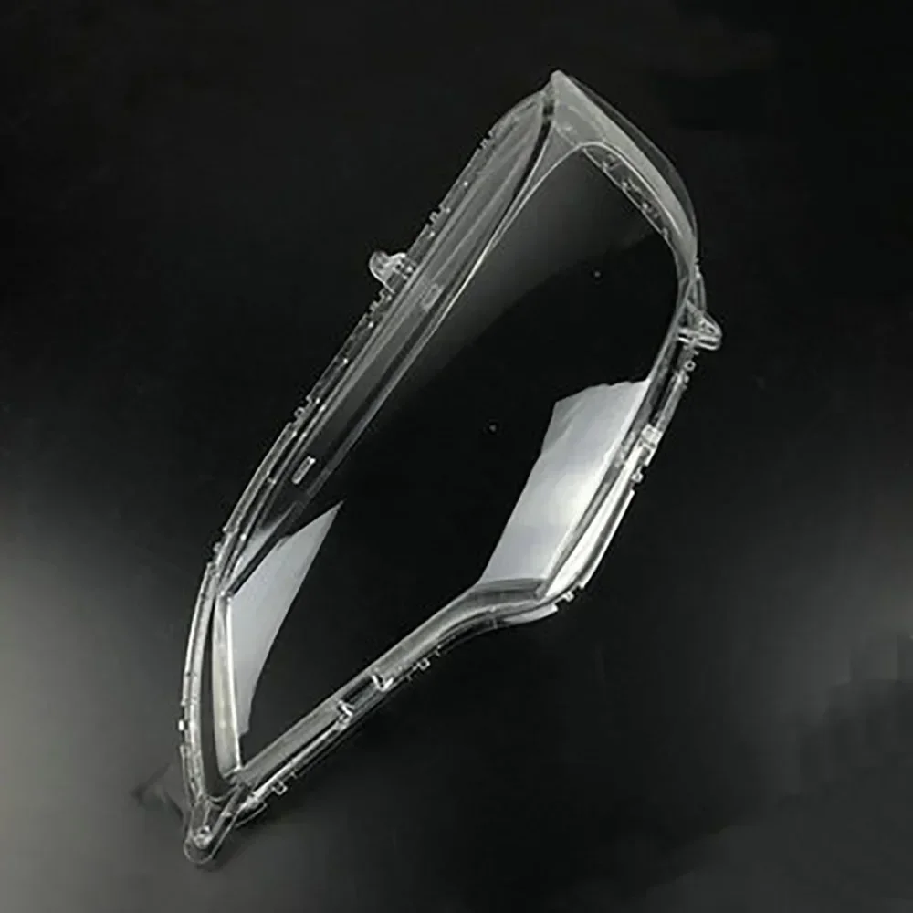 سيارة الجبهة عدسة المصباح الأمامي استبدال السيارات شل غطاء لهوندا صالح/جاز 2014 2015 2016 2017 2018 كشافات عدسة عاكس الضوء #3