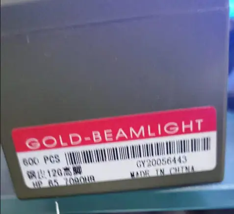 

600 Pcs Gold Beamlight Knitting Needle Steel Sheet 12G High-Footed For SHIMA SEIKI Chinese Knitting Machine