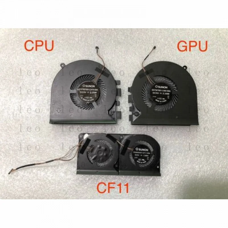 Nowy wentylator CPU GPU Razer Blade Pro 17 RZ09-0314 RZ09-03295E RZ09-0368 RZ09-0287