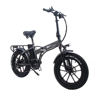 CMACEWHEEL GW20 Foldable Adult Electric Bike Electrical Road Bicycle 48V 15Ah Fatbike MTB E-bike 20*4inches Mountain Ebike