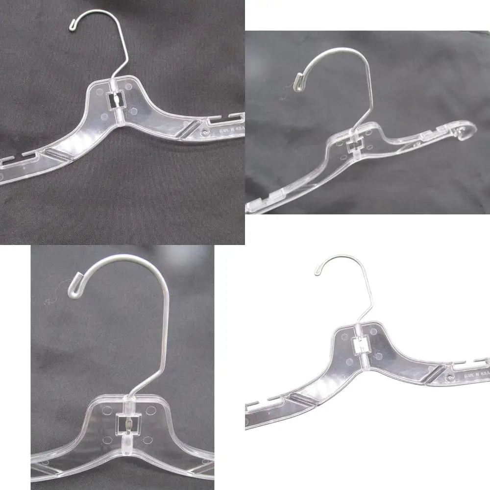 

Детские пластиковые вешалки для рубашек, 14 длинных крючков, сверхмощные, белые, упаковка из 100 шт.