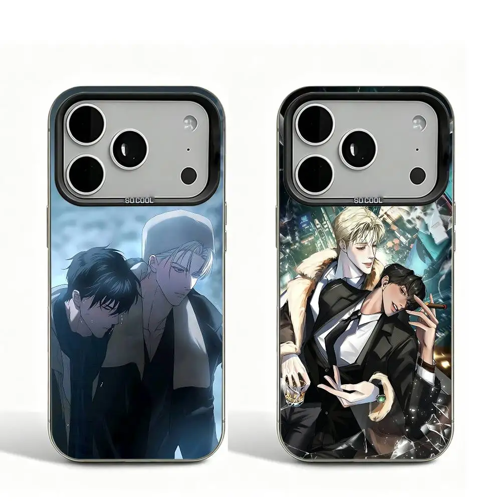 C-Codename A-Anastasia Black Matte Phone Case For iPhone 12 11 14 13 17 16 15 Pro Max Large Lens Frame Cover