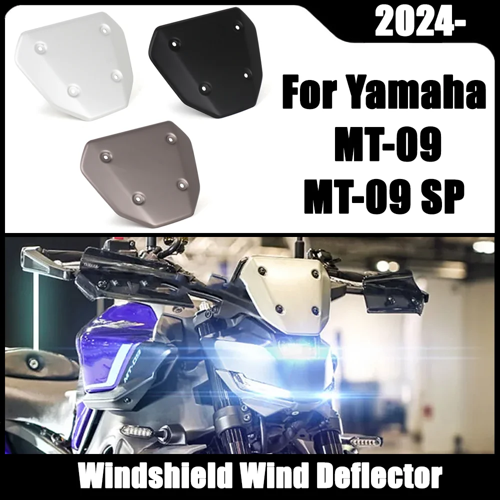 

Motorcycle Accessories New Windshield Wind Deflector Windscreen Fairing For YAMAHA MT09 MT-09 MT 09 SP 2024 2025
