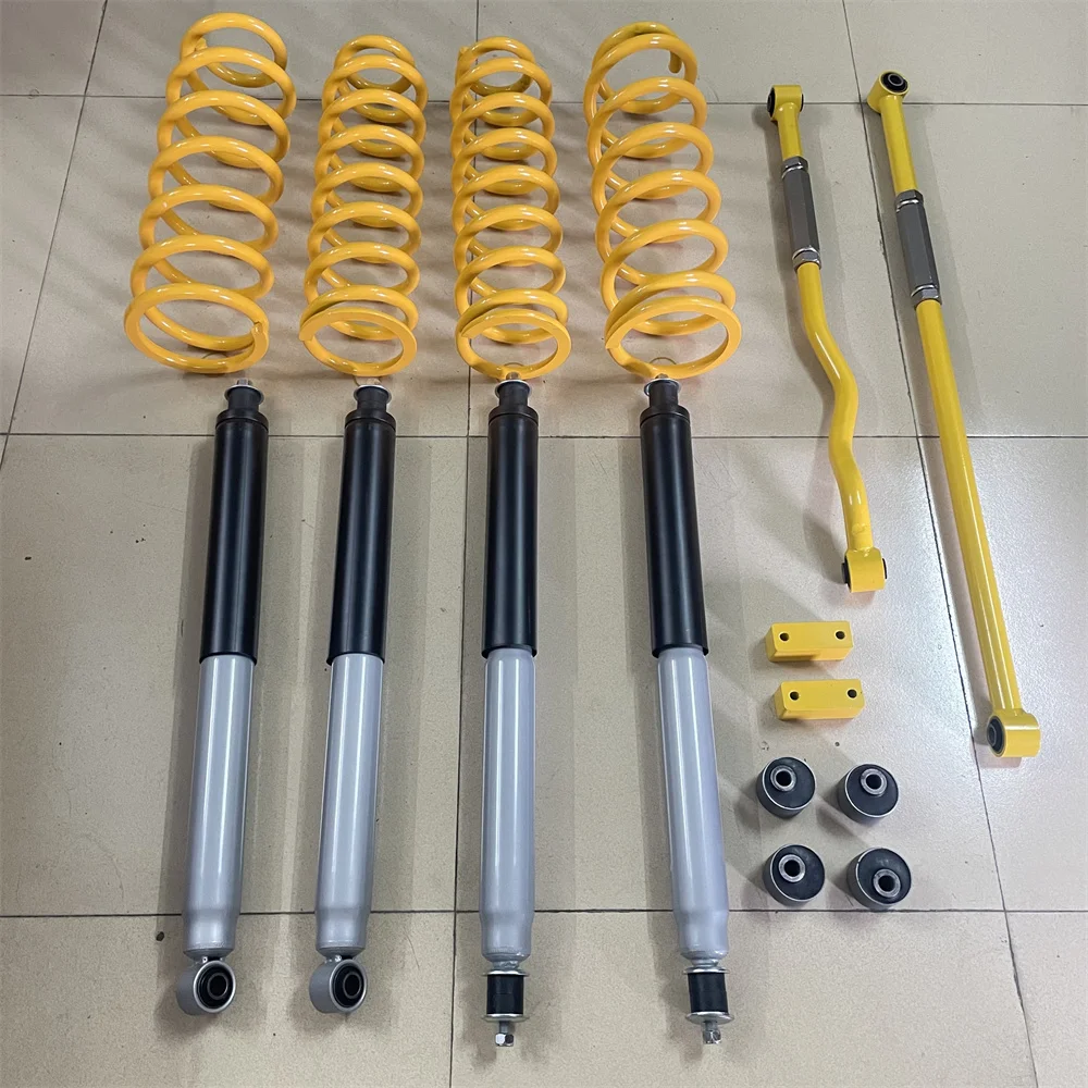 Four Wheel Drive Suspension Lift Kits For Land Cruiser 80 Series FJ80 LC80 4inch Lift Shock Absorber