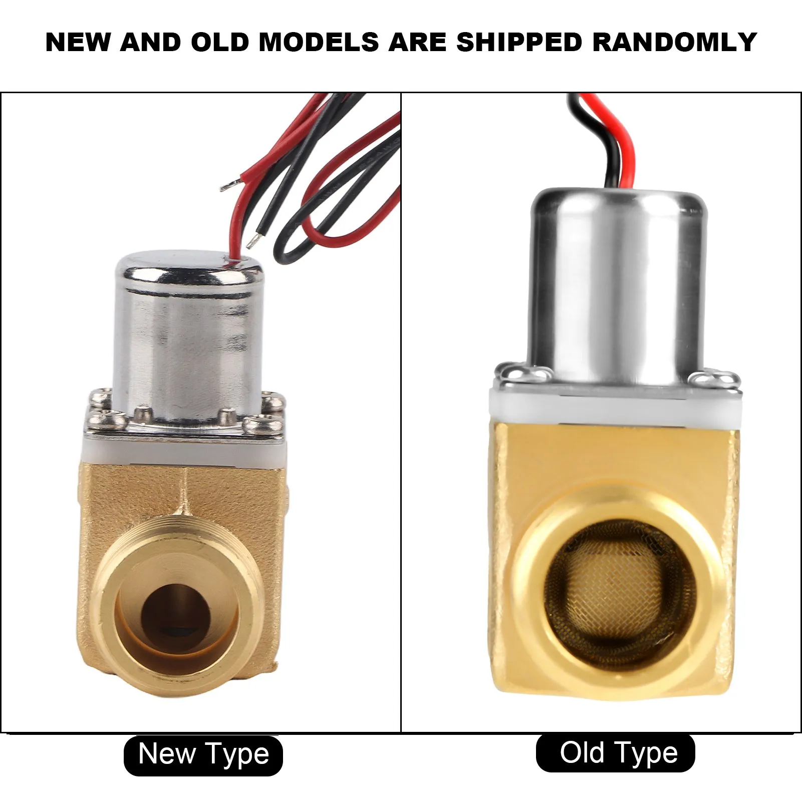 DC 4.5V 1/2" Water Flow Pulse Electromagnetic Valve Brass Solenoid Valve