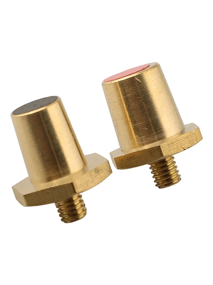Set of 2 M6 Brass Battery Terminal Connectors for Lithium Car Batteries Secure Connection Designed for Easy Use