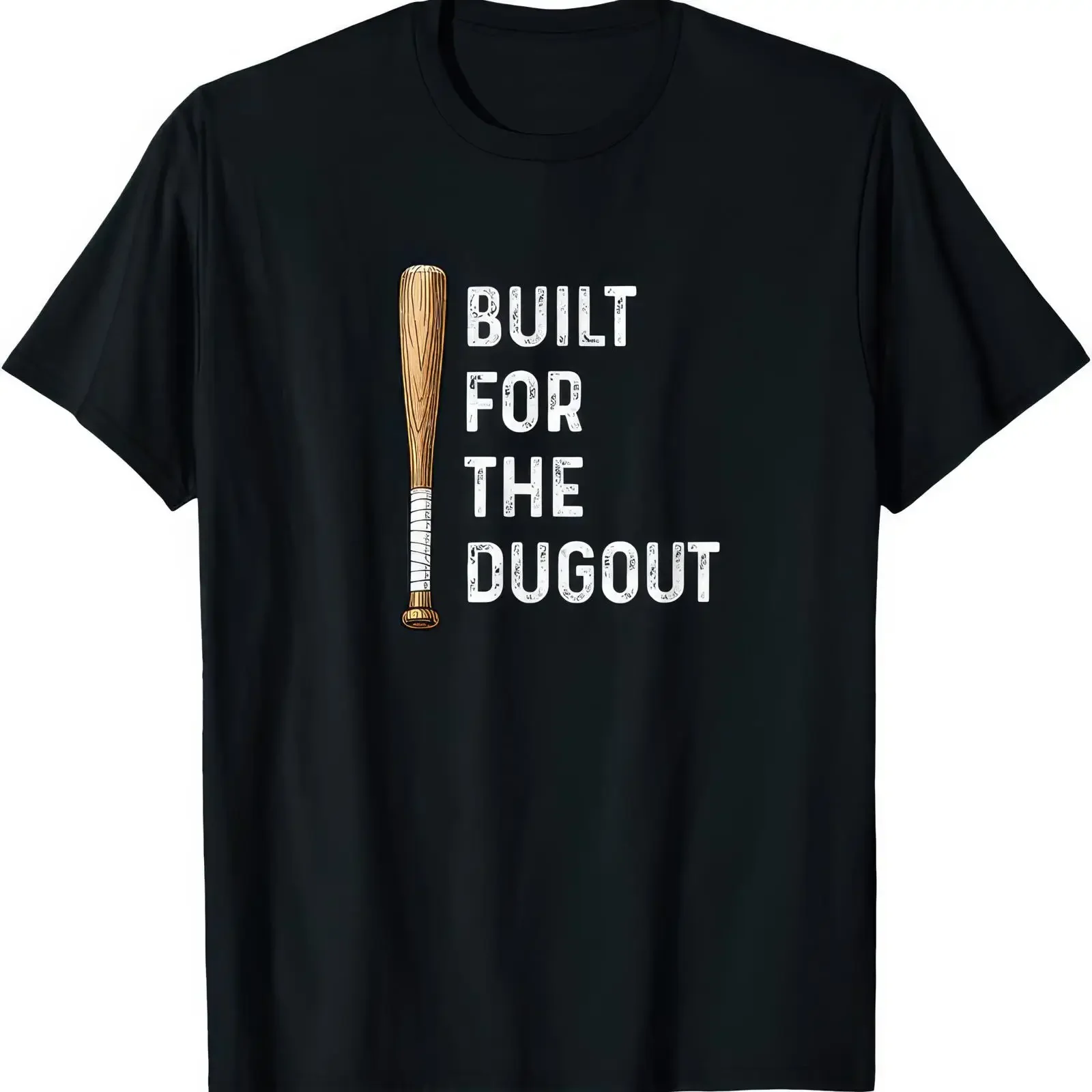 Built For The DugouT T Shirt Baseball Hitter Attitude Batter Home Run vintage Washed designer clothes fashion Unisex Versatile
