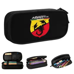 Fun Abarths Scorpion Motorsport Racing Car Pencil Cases Pencilcases Pen for Girl Boy Large Bag Students School Gifts Accessories