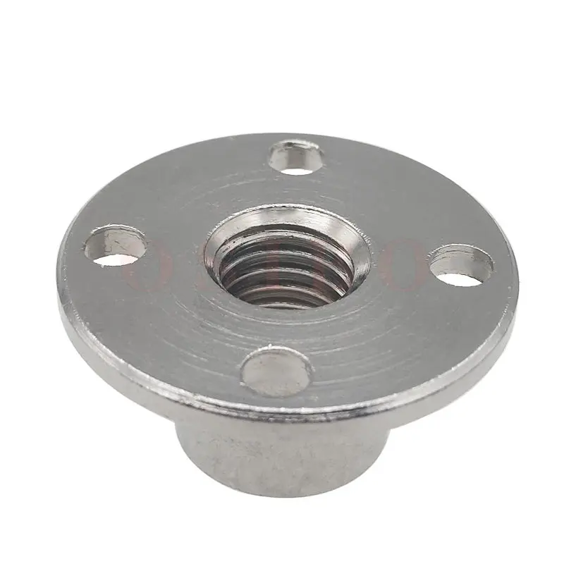 M3 M4 M5 M6 M8 Flange Coupling Nut Inner Diameter 3MM 4MM 5MM 6MM 8MM Is Suitable For The Threaded Shaft Of The Motor