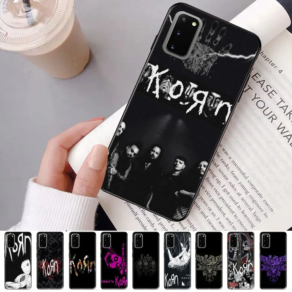 Hot K-korn Music Phone Case For Samsung S 9 10 20 21 22 23 30 23plus lite Ultra FE S10lite Fundas