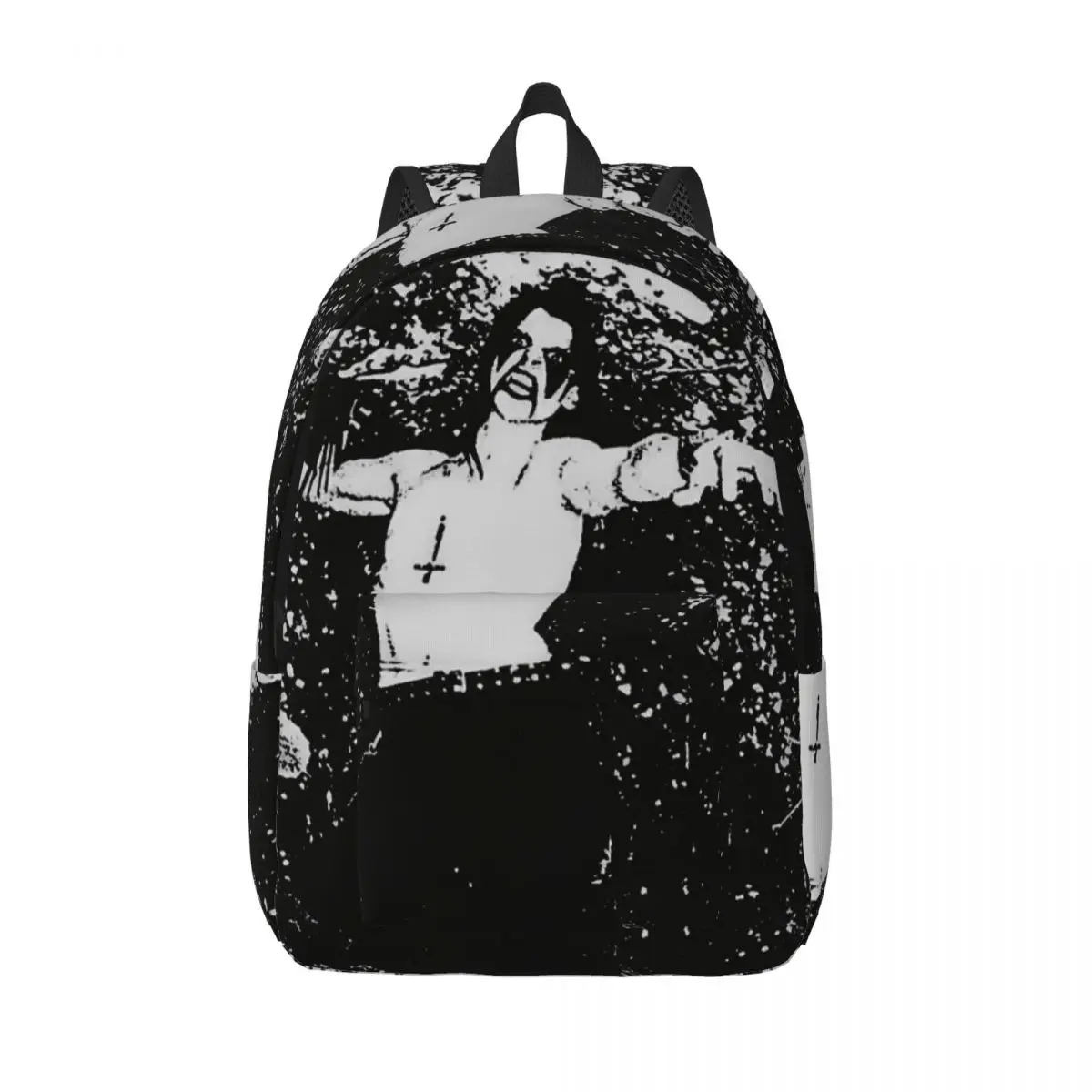 Grausamkeit Music Black Metal Backpack Pria Ransel Tahan Lama Poliester Streetwear Tas Sekolah Menengah Universitas Ransel Kustom