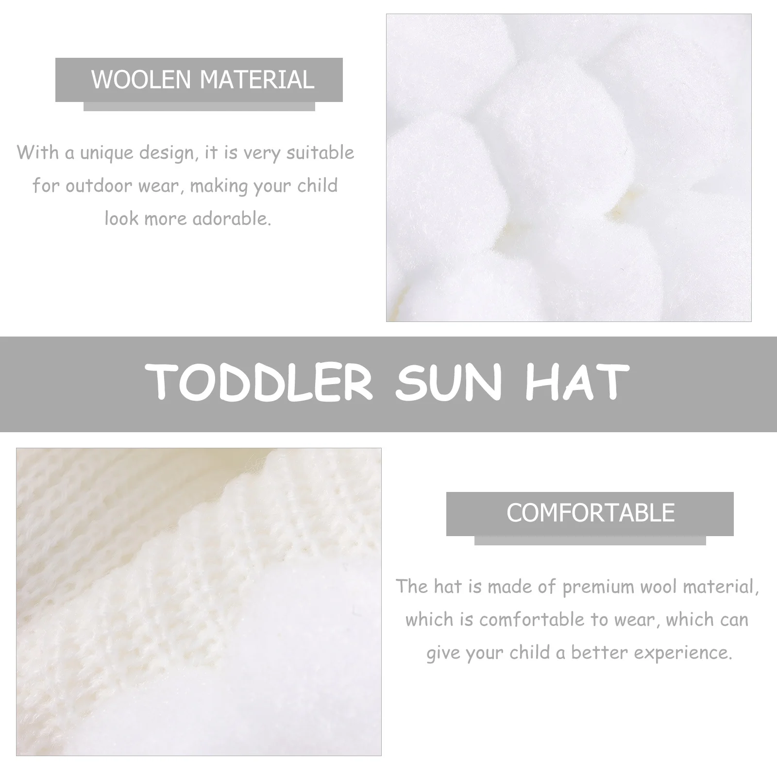 

1pc Baby Girl Boy Newborn Hat Photography Props Gift Bright Color Soft Stretchy Unisex Creative Cotton Wool Sun Beanie Toddler