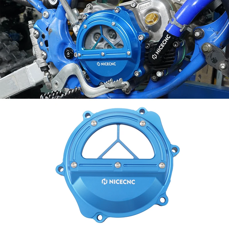 

NiceCNC Engine Transparent Clutch Cover For Yamaha YZ85 2002-2022 YZ65 2018-2022 Clear Clutch Case Cover Guard Protector