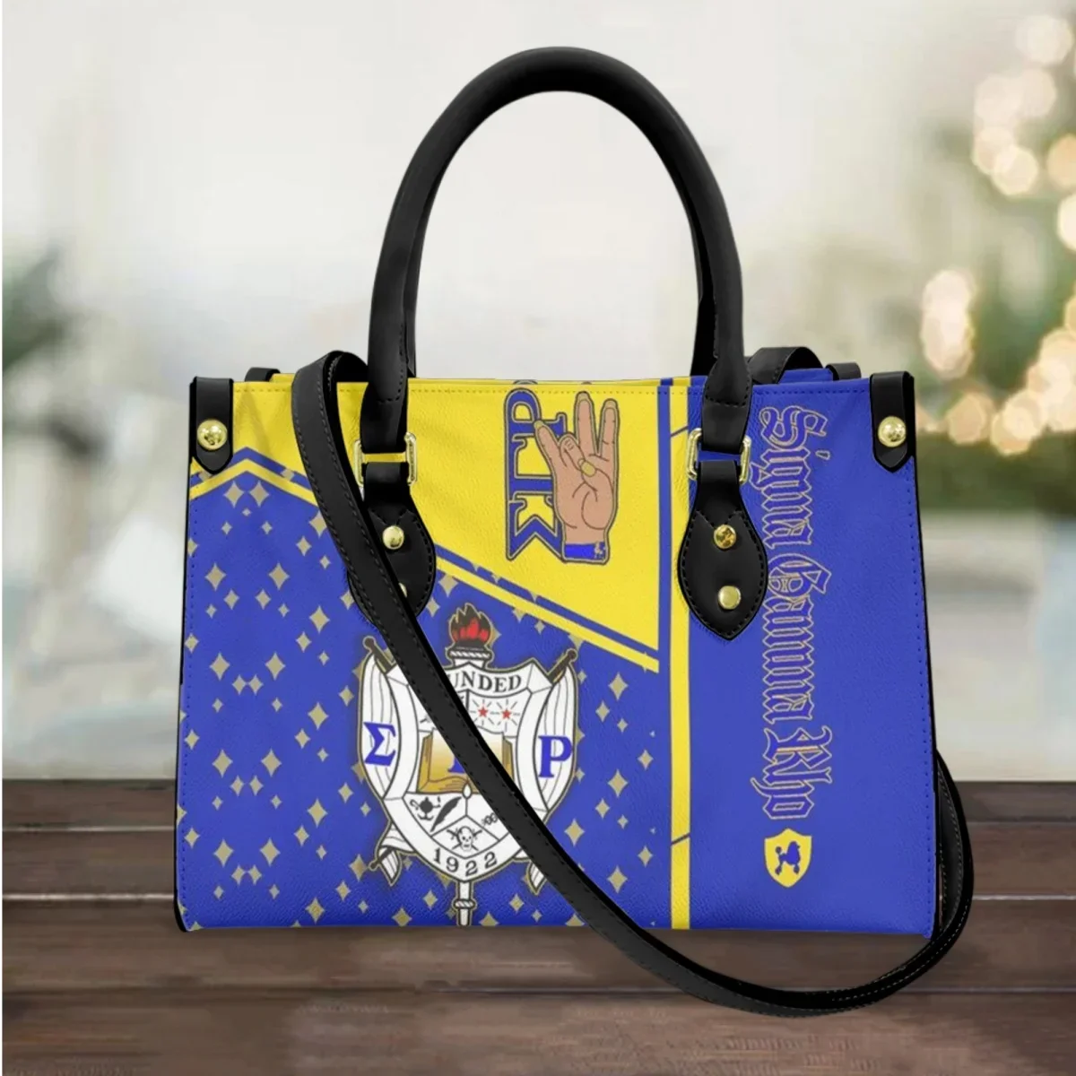 

Vintage Women Commuter Messenger Bag Sigma Gamma Rho Designer Fashion Large Capacity Casual Shoulder Tote Bag Gift Bolsos Mujer