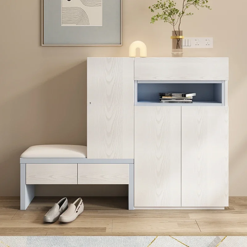 

Shoe Cabinet Home Doorway Modern Minimalist Living Room Shoe Changing Stool Cabinet Large Capacity Home Entrance Cabinet