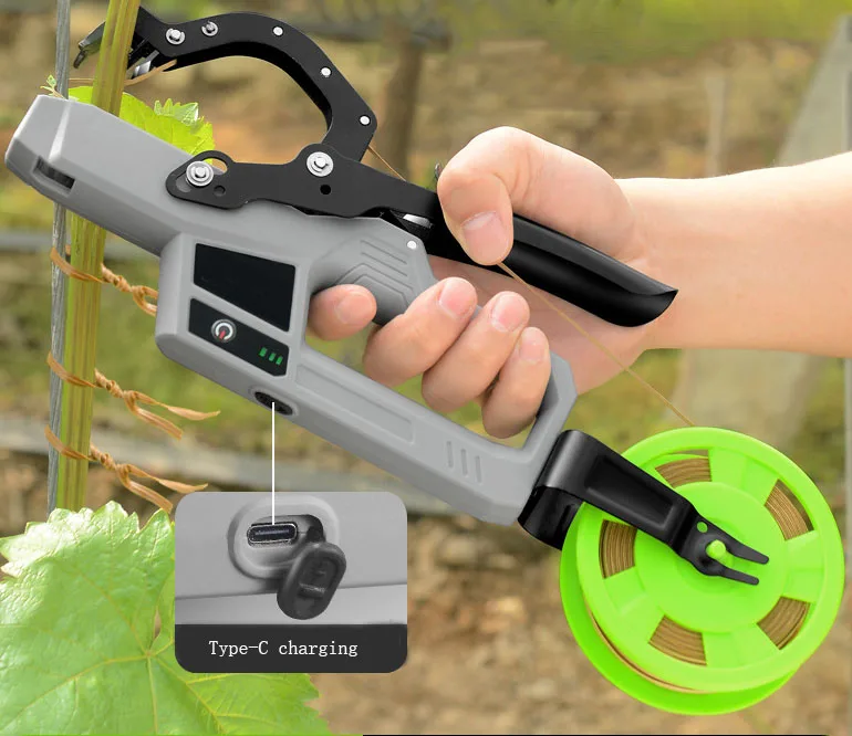 2025 반자동 가지 묶는 기계 인터페이스 무선 포도 묶는 장치