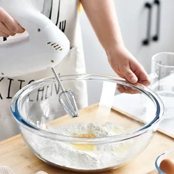 Glass Ice Cream Kitchen Bowls Kitchen Aid Bowl Mixing Bowl Set Ball Deep Stainless Steel Baking Tools Gadgets Dining Bar Home
