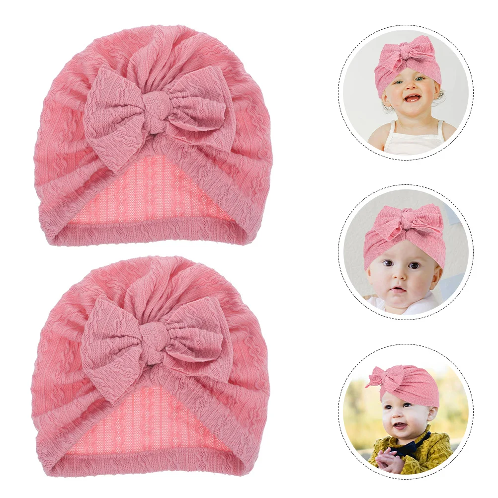 

3Pcs Newborn Baby Girl Butterfly Bow Knit Beanie Soft Turban Caps Toddler Hat Warm Nursery Baby Hats Toddler Girls Hat