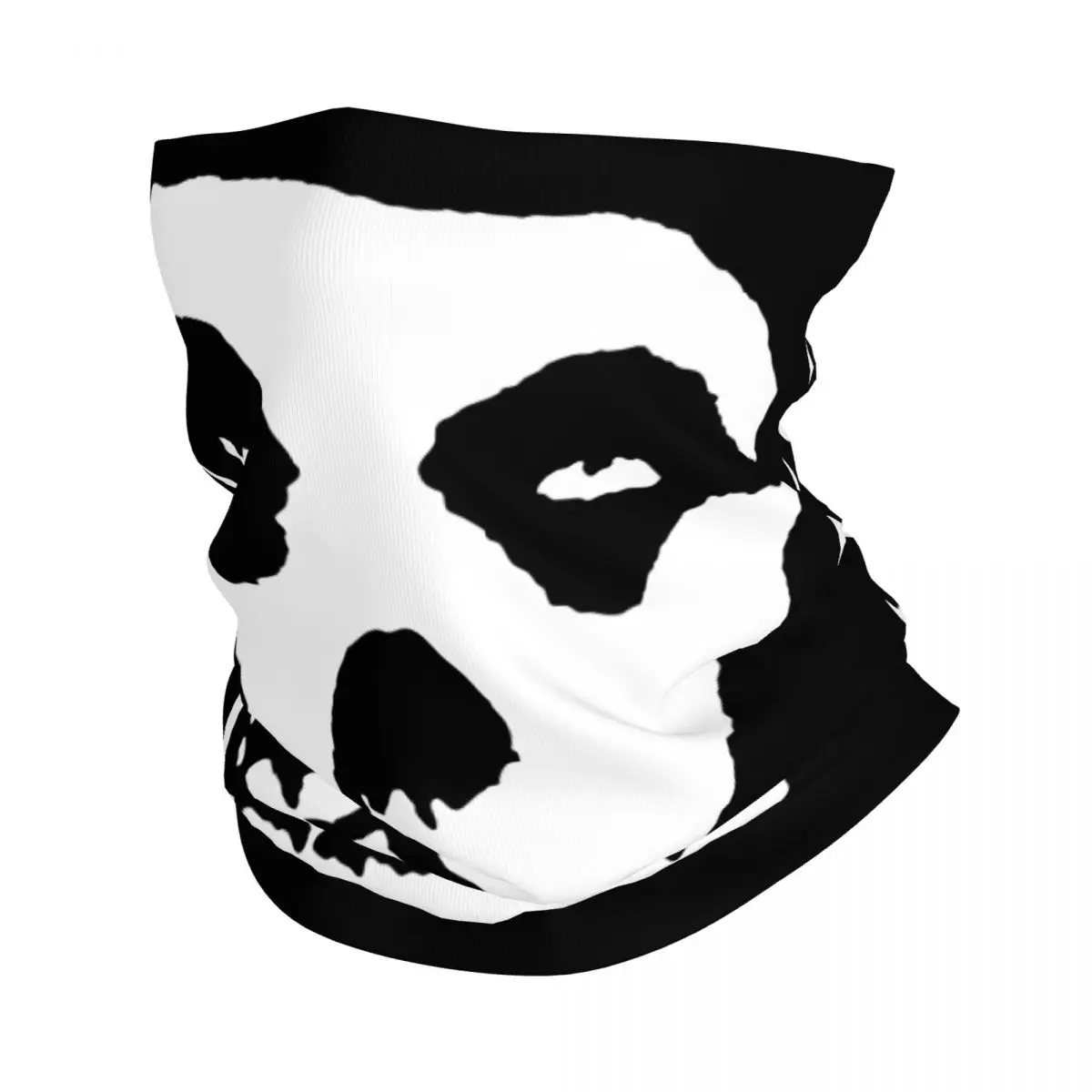 Skull Misfits Bandana Neck Cover Printed Balaclavas Magic Scarf Multi-use Headband Outdoor Sports Unisex Adult Breathable