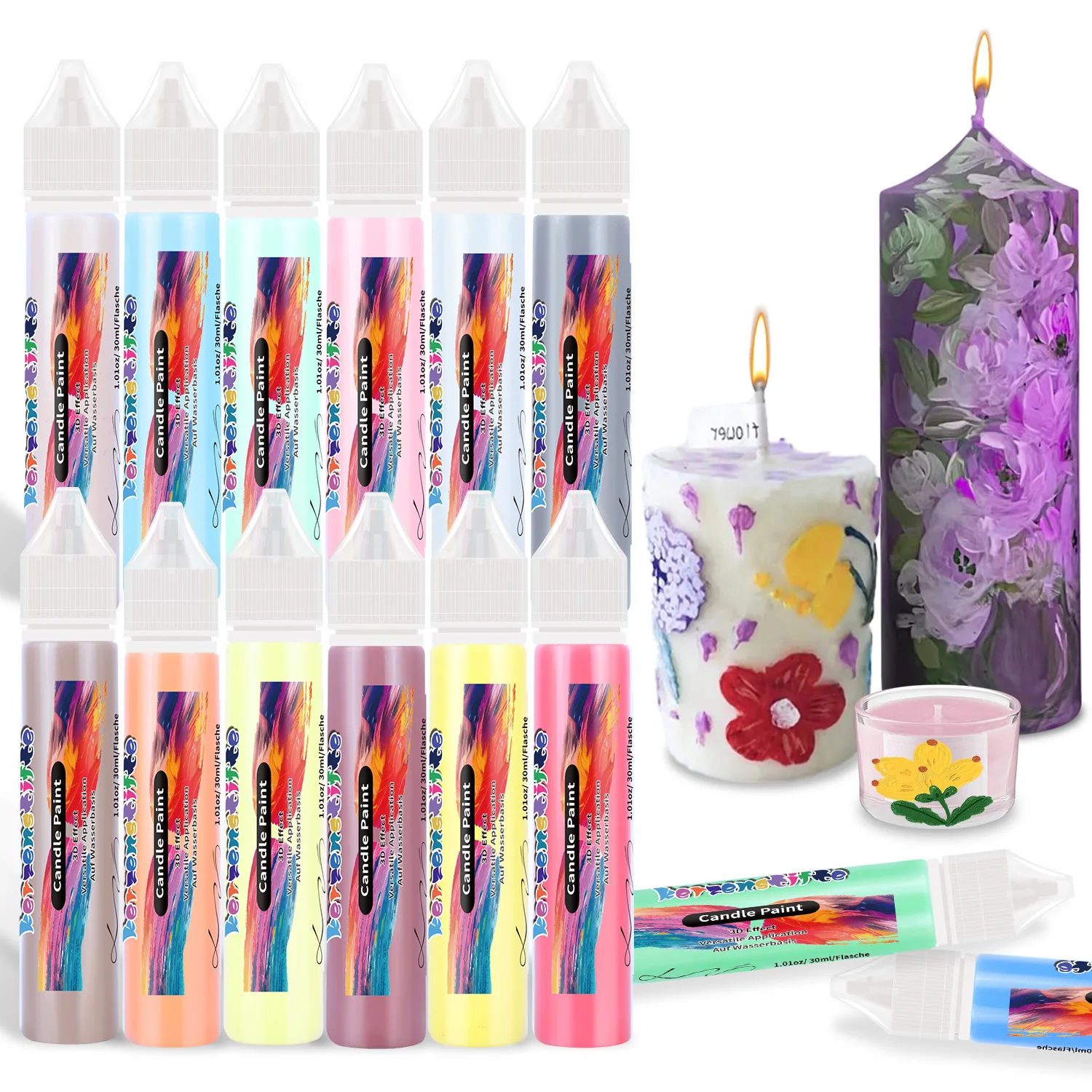 Stylo à bougie avec fil à croc - Candle Glass Supplies avis et prix