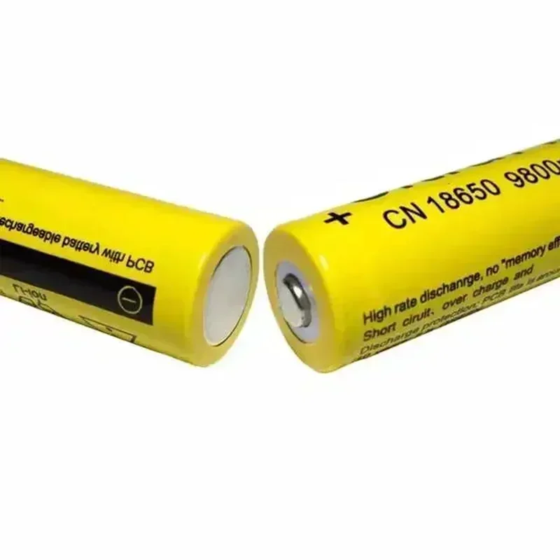 High Capacity Rechargeable 18650 Li-ion Battery 3.7V 9900mAh Lithium Cell for LED Flashlight Torch, Portable Lighting Cell