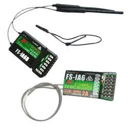 Flysky RC Receiver FS-IA6B FS-iA6 Receiver 6CH 2.4G Telemetry Dual Antenna  For Flysky FS-I6 FSI6 FS-i4 FS-i6 Transmitter