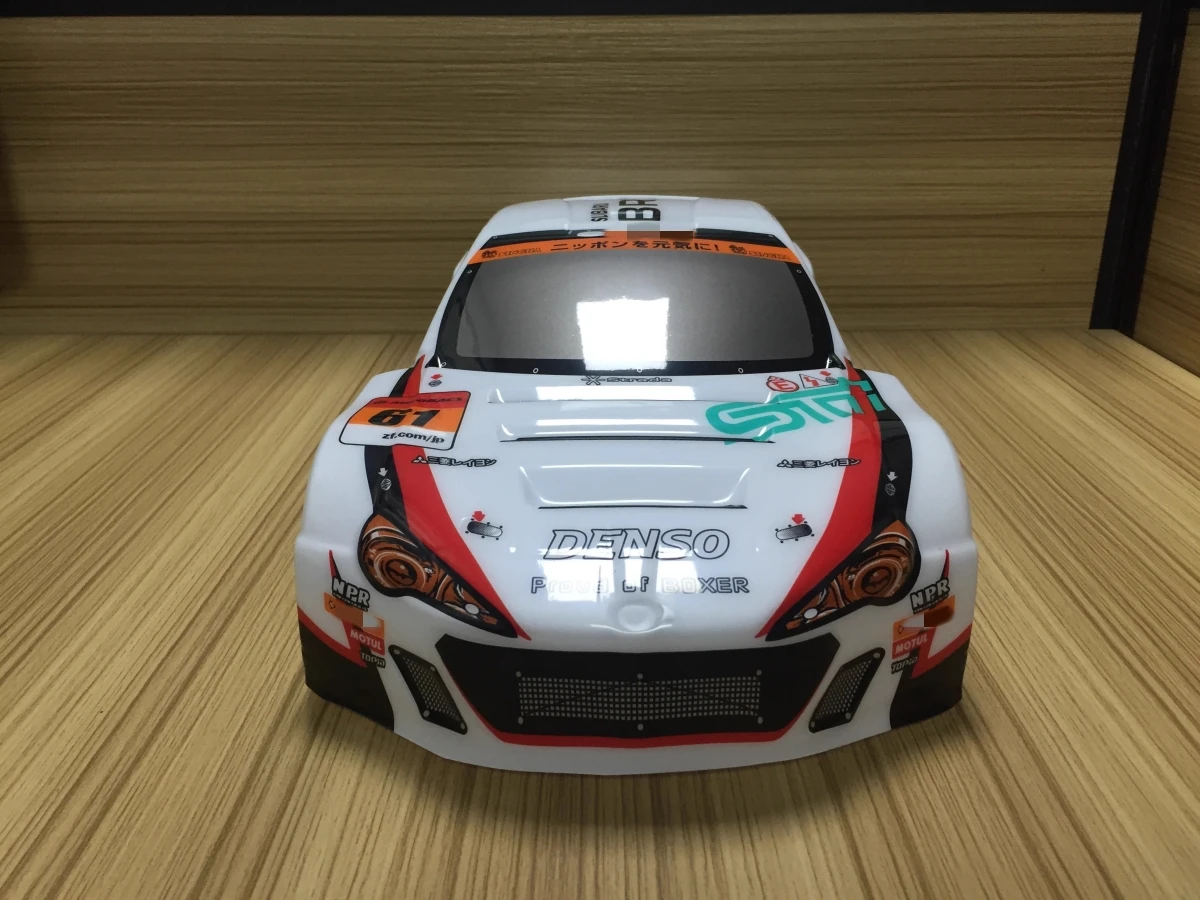 1/10 Scale Sunbaru BRZ RC Drift Car pvc Painted Body Shell (255mm Wheelbase/190mm Width)