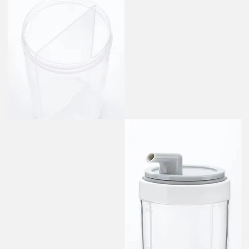 Rotating Two-In-One Seasoning Bottle Leak-Proof Oil Bottle Soy Sauce Bottle Storage Container Kitchen Storage Box
