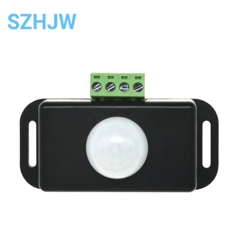 DC 12V 24V 6A Automatic Adjustable PIR Motion Sensor Switch IR Infrared Detector Light Switch Module For LED Strip Light Lamp