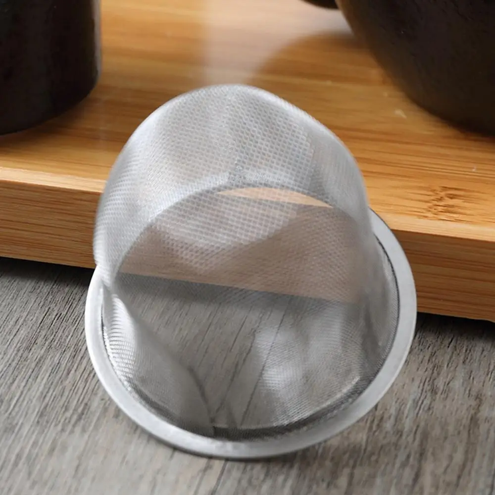 Teapots Diameter 5-9.5CM Stainless Steel Herb Reusable Loose Leaf Tea Spice Filter Drinkware Strainer Tea Infuser