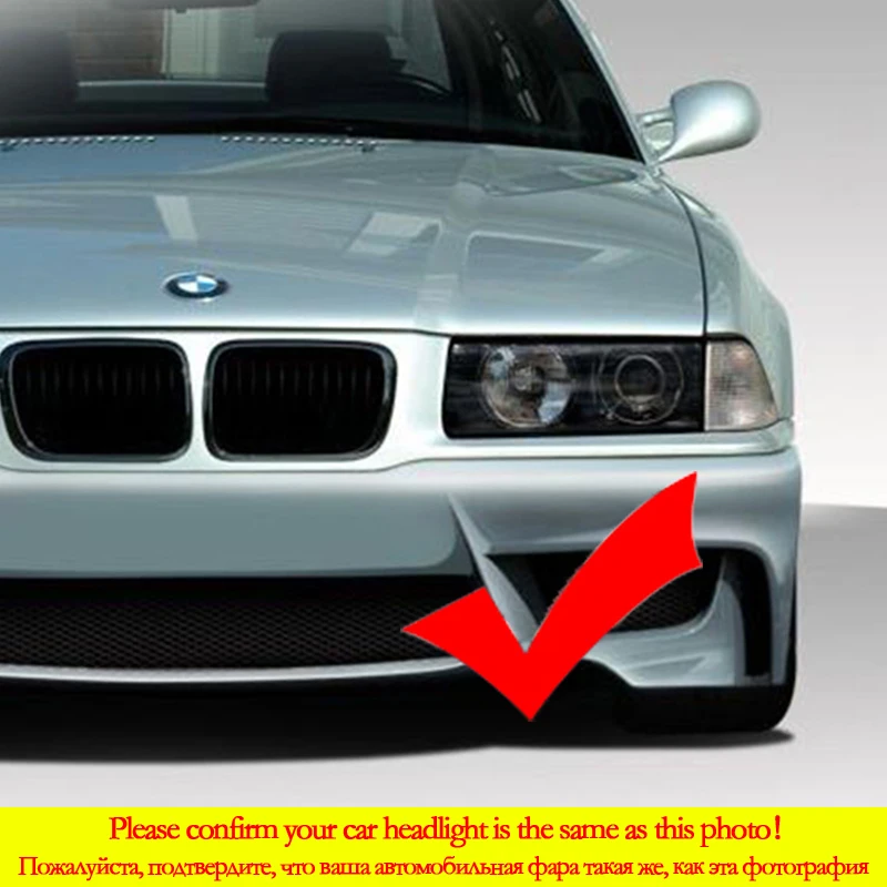 for BMW 3 series E36 316i 318i 318is 320i 323i 325i 328i 318tds 325td 1990-2000 CCFL Warm White Angel Eye  Kit accessories