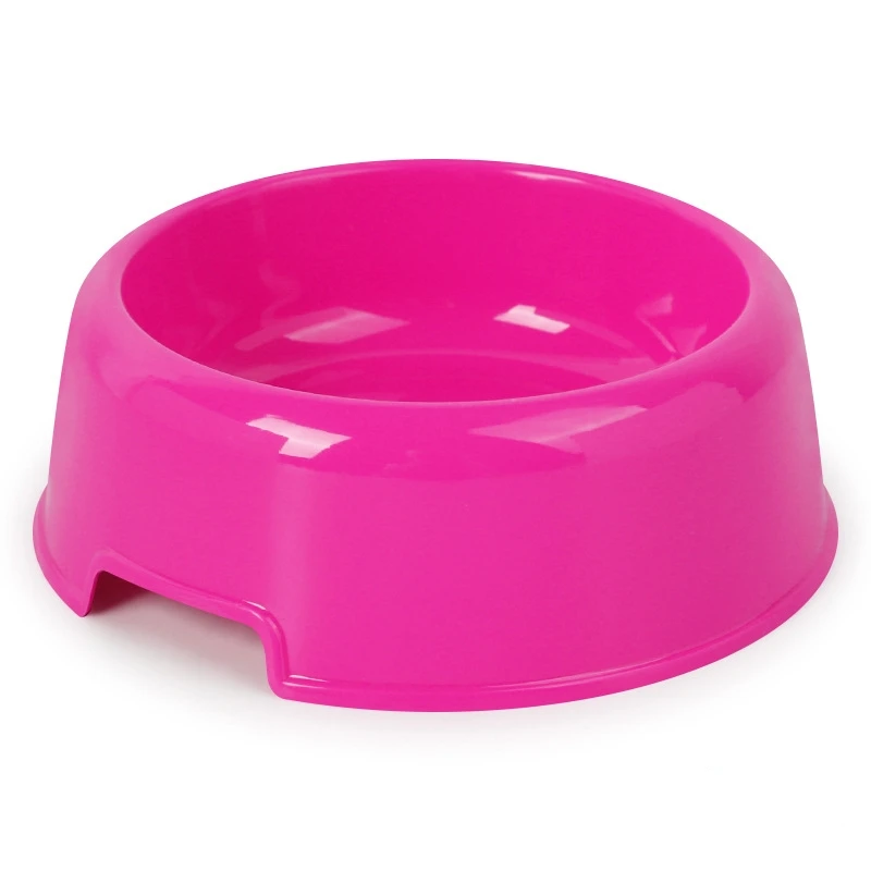 Pet Bowls Dog Cat Plastic Food Feeding Water Dish Bowl Feeder dog Supplies товары для собак accesorios para perros