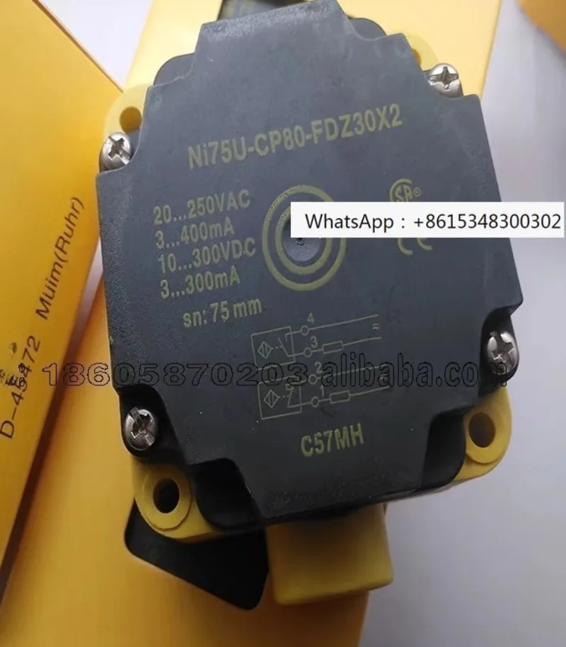 

Качественный, популярный, абсолютно новый датчик приближения NI75U-CP80-FDZ30X2