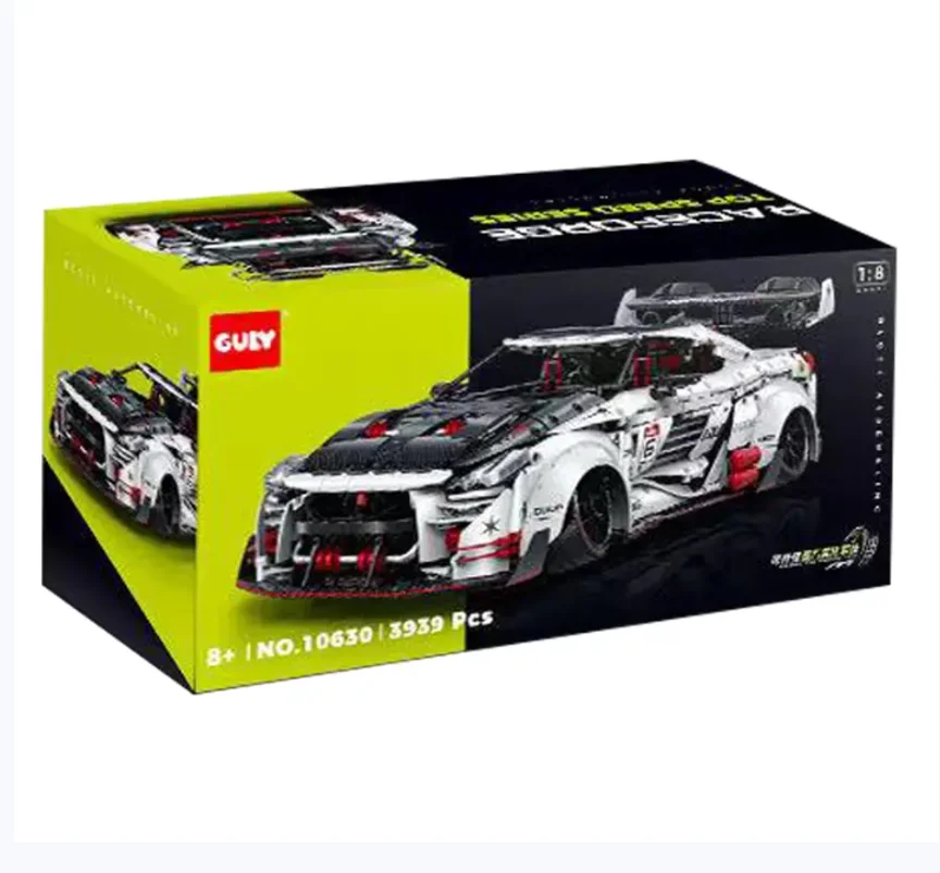GTR Technical 1:8 Remote Control Sports Car Building Blocks Bricks Toys for Boys Gift