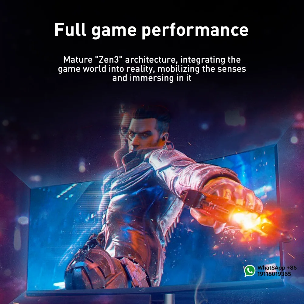 AMD Ryzen 7 5700X R7 5700X Eight-Core Sixteen-Thread 3.4 GHz  PCIE4.0 65W 7NM L3=32M 100-000000926 Socket AM4 No Fan