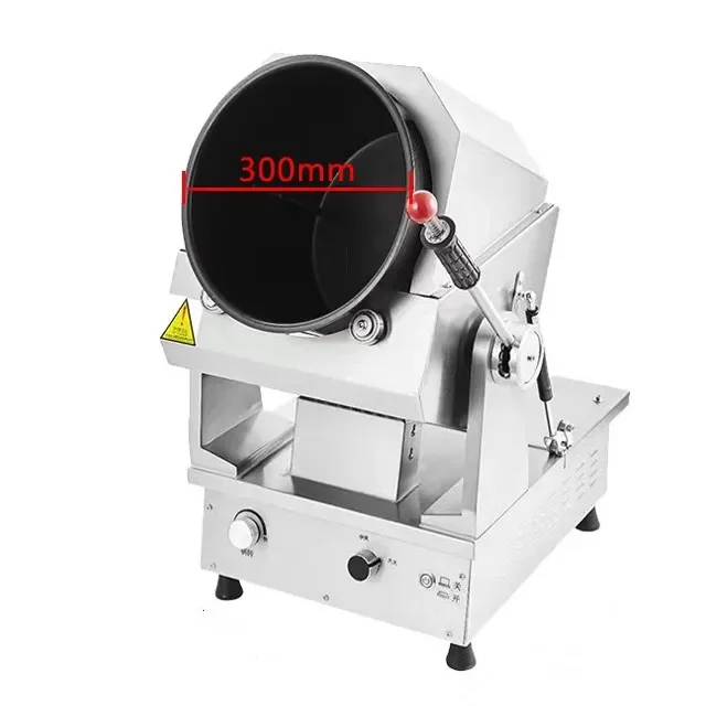 Automatic food cooking in hotels or restaurants Gas Fried Rice machine