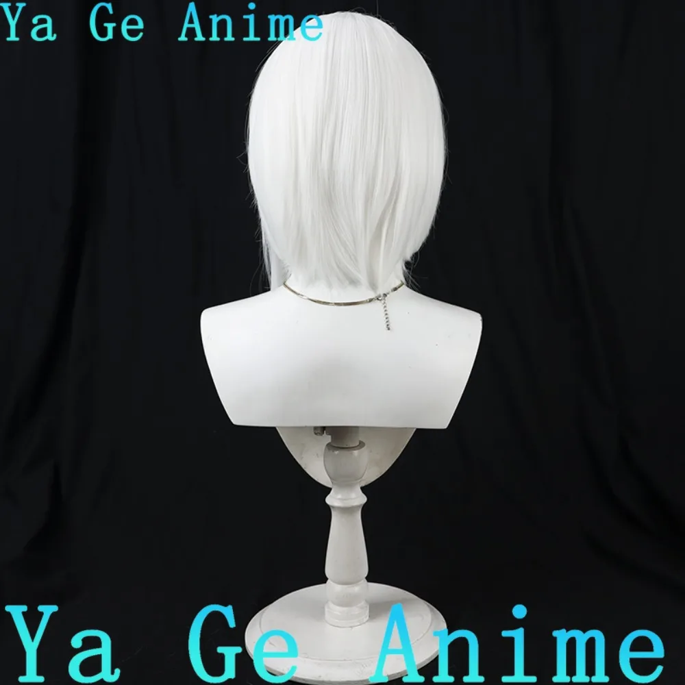يا جي أنيمي غير صالح من شيطان الملك أكاديمية ري جرانزدي شعر مستعار تأثيري أنيمي حفلة الهالوين الاصطناعية مقاومة للحرارة الشعر #5