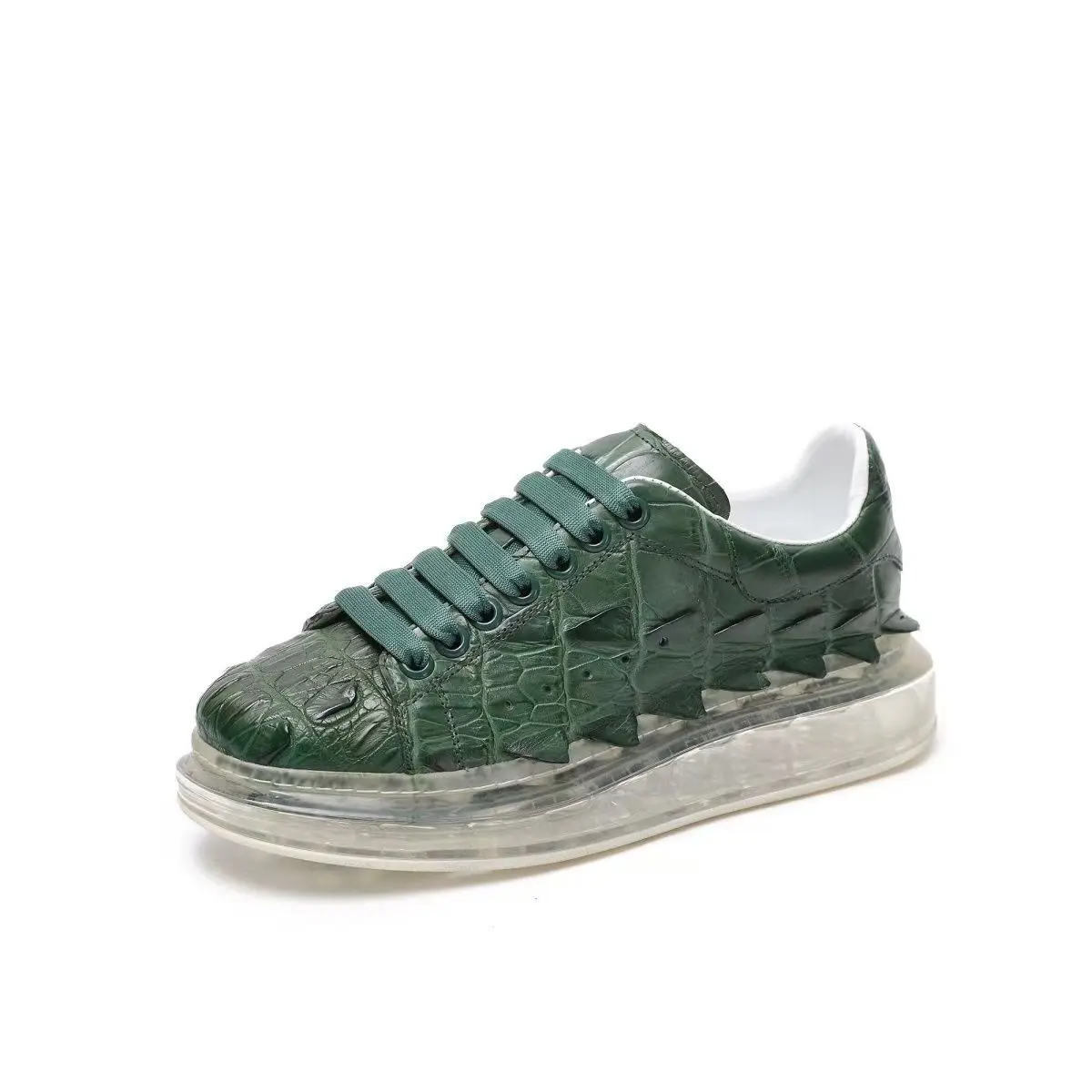 

Новое поступление 2025 года, модная повседневная обувь из крокодиловой кожи, мужские кроссовки из натуральной кожи pdd584