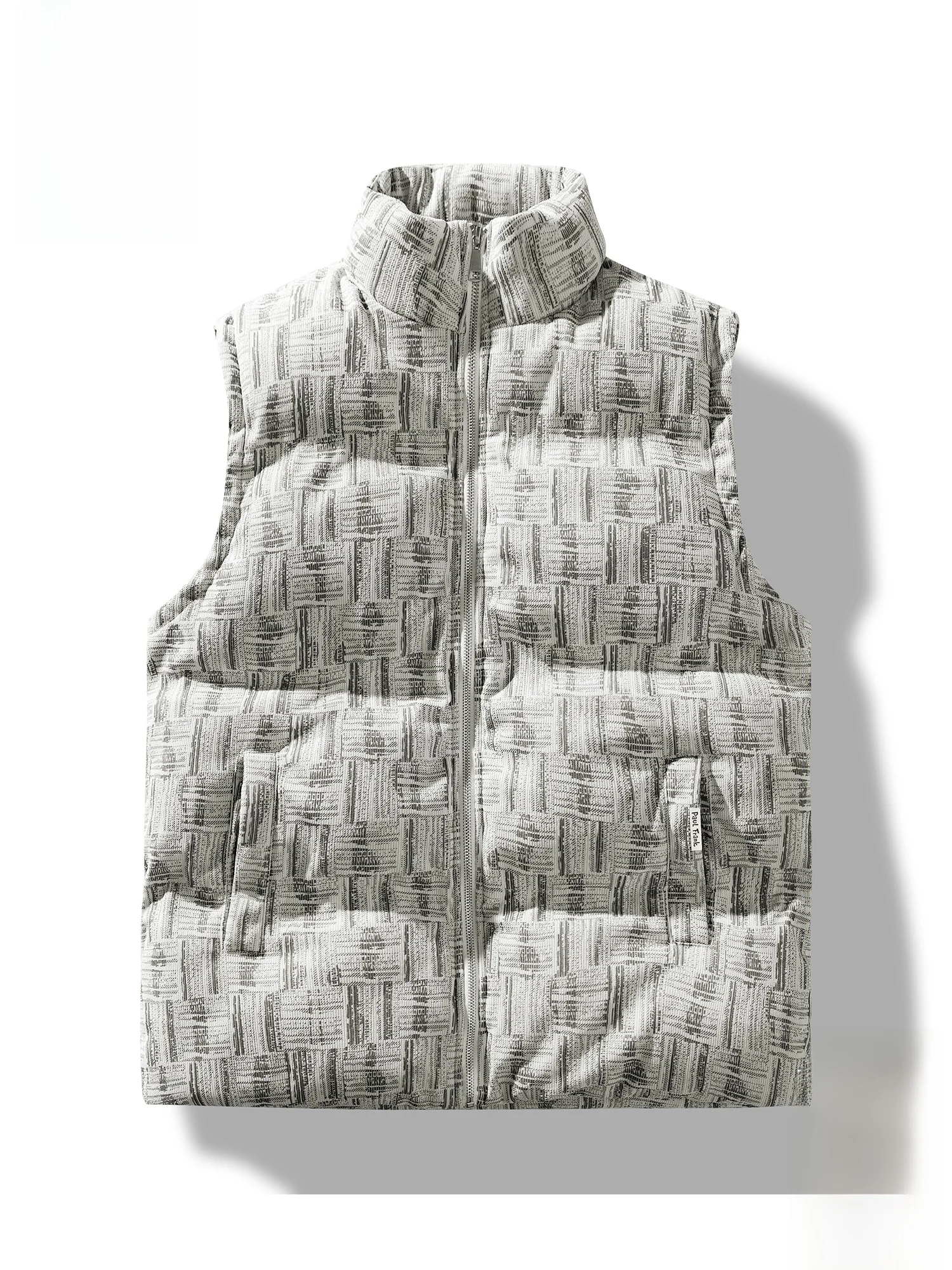 

PaulFrank Thiened Monkey Vest Men's Winter Faion Brand Retro Loose Design Sensation Warm Cotton Jaet Youth Sle