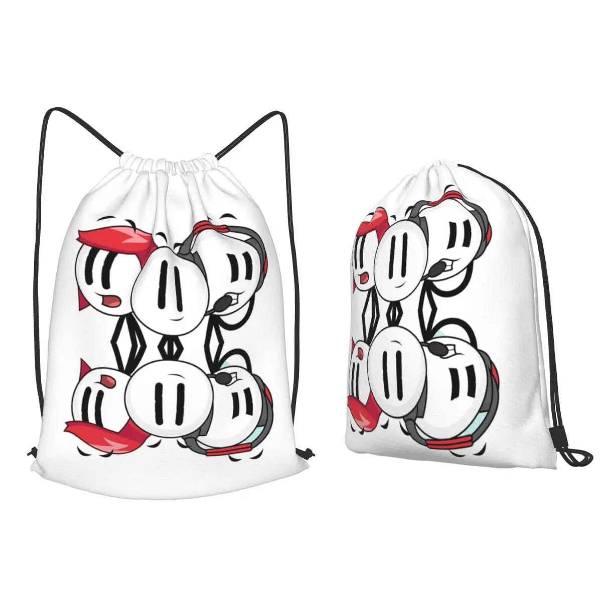 Henry Stickmin Backpacks Fashion Drawstring Bags Sports Bag Book Bags for Travel School