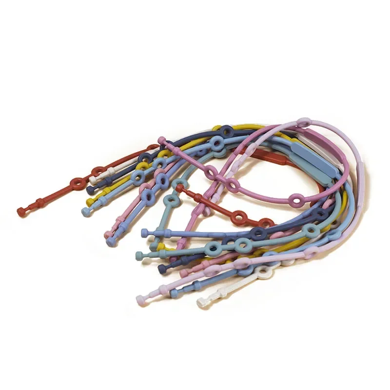 New Silicone Toy Safety Straps, Adjustable Pacifier Clip