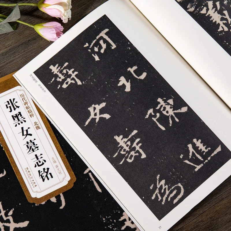 

Zhang Heinv Epitaph Regular Script Brush Calligraphy Copybook Chinese Original Inscription Calligraphy Brush Practice Copy Book
