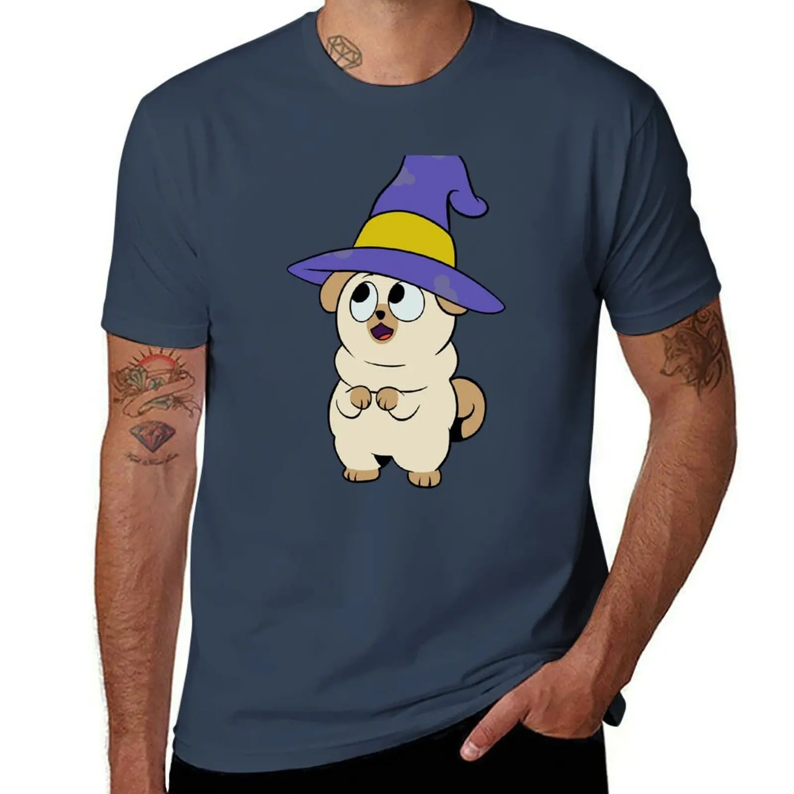 

Dead Wizard Park End Pugsley Paranormal T-Shirt Festive Simple T-Shirt