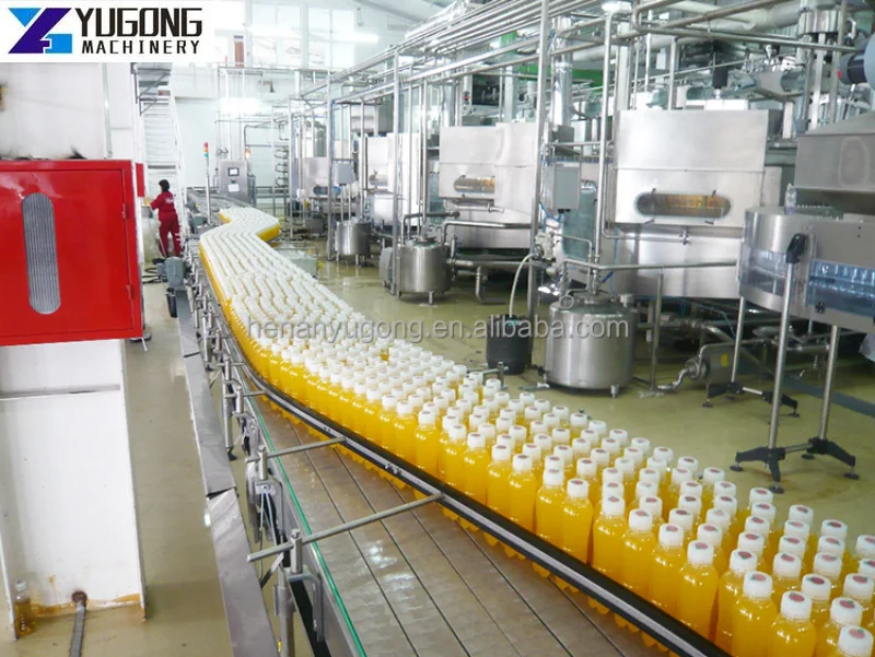 YUGONG Automatic Bottle Filling and Capping Labeling Machine Water Bottling Plant Water Filling Production Line