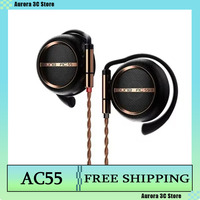 Aune AC55 AC45 Wired Typec Earphones For Professional Music Hifi Audiophile Earphones Interchangeable Cable Gaming Accessories