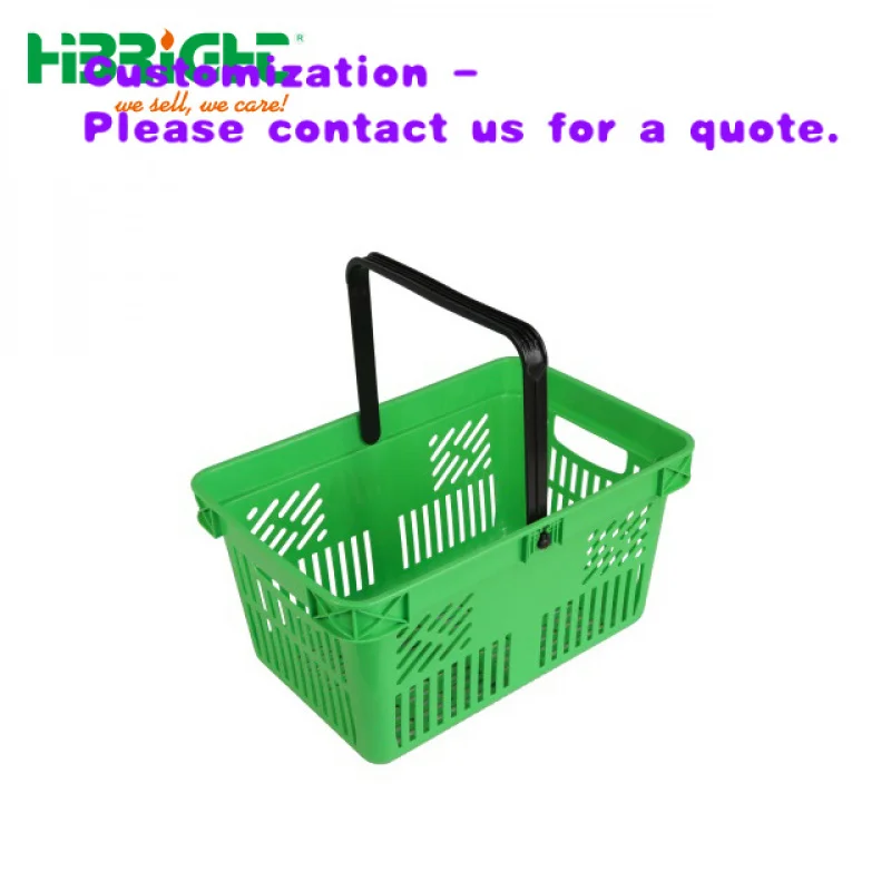 custom.Portable Grocery Basket, Hand Held Shopping Baskets, Supermarket Shopping Basket